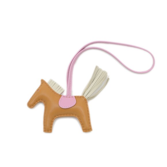 HERMES Brown Bag Charm - Picture 1 of 3